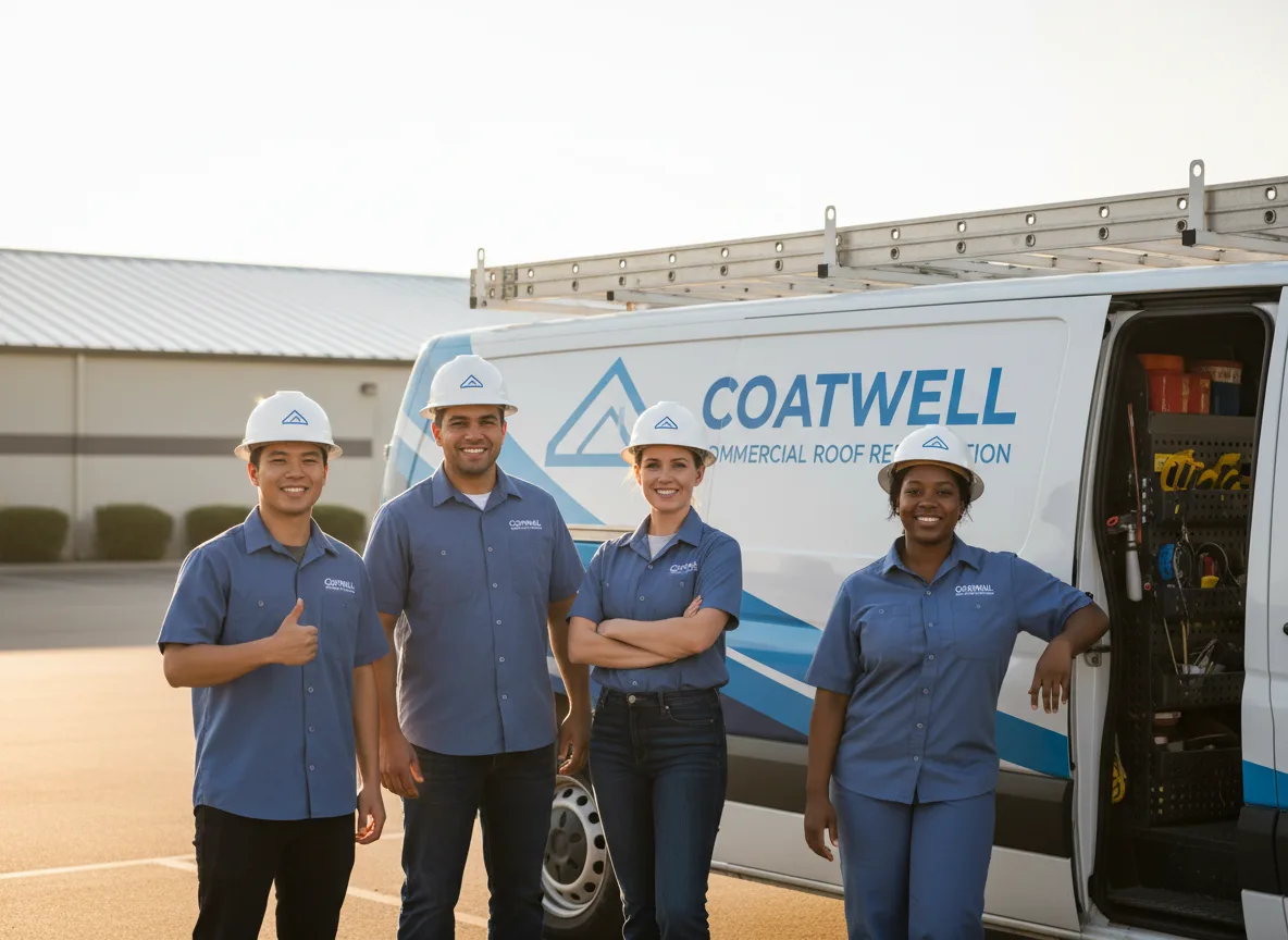 Commercial roof coating company in Delco, NC